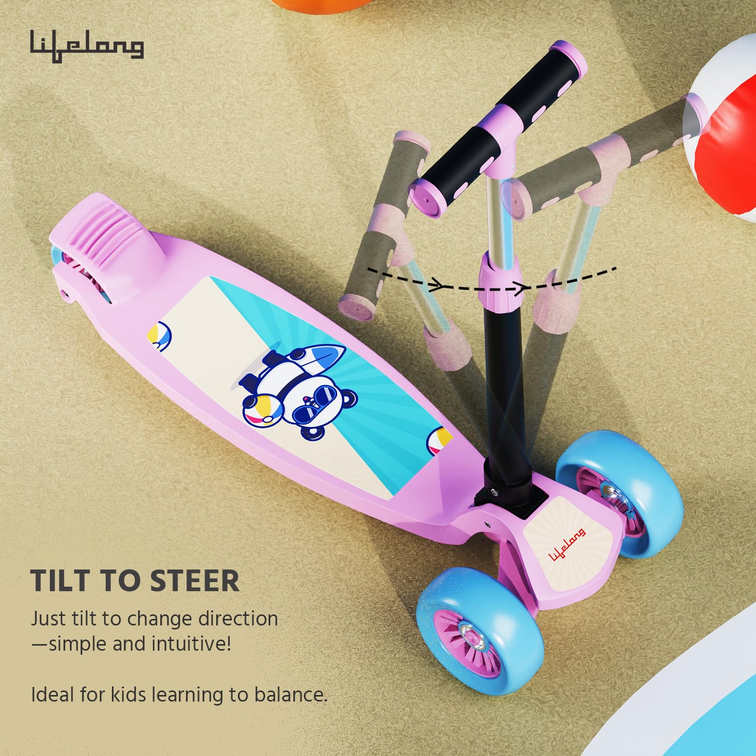 Lifelong LLKS03 Foldable Kick Skating Cycle - Image 3