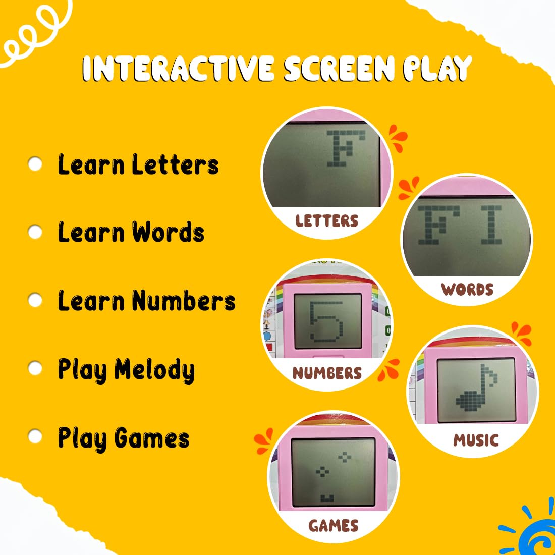 Wembley Educational Kids Laptop Learning Toy - Image 2